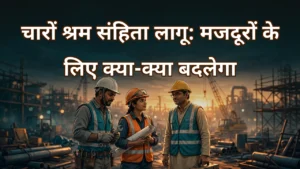श्रम संहिता 2026 में मजदूरों के पीएफ, ग्रेच्युटी, ओवरटाइम और मातृत्व अवकाश के नए नियम