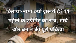 किराया-नामा क्यों ज़रूरी है? 11 महीने के एग्रीमेंट का सच, खर्च और बनाने की पूरी प्रक्रिया