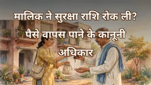 मकान खाली करने के बाद सुरक्षा राशि वापस पाने के किरायेदार के कानूनी अधिकार — कटौती के नियम और दावा प्रक्रिया
